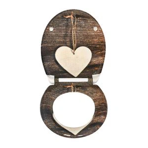 パターン化されたプリント便座